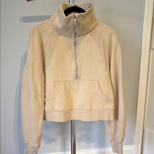Lululemon funnel neck half zip pullover